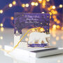 Polar Bear Personalised Wood Christmas Card And Bauble, thumbnail 2 of 4