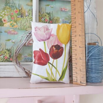 Tulip Print Lavender Sachet Decoration Gift For Mother's Day, 2 of 6