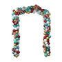 Novelty Candy Cane Christmas Door Balloon Arch Kit, thumbnail 2 of 4