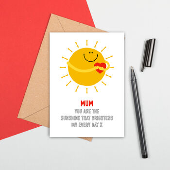Sunshine Mum Love Card, 2 of 2