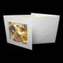 Set Of Four Hand Painted Greeting Cards 'Abstract Two', thumbnail 2 of 6