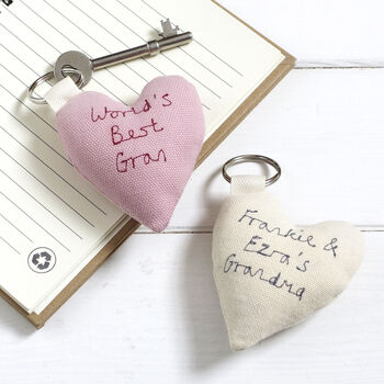 Personalised Heart Keyring Valentine's Day Gift For Wife, Girlfriend, Fiancee, 2 of 12