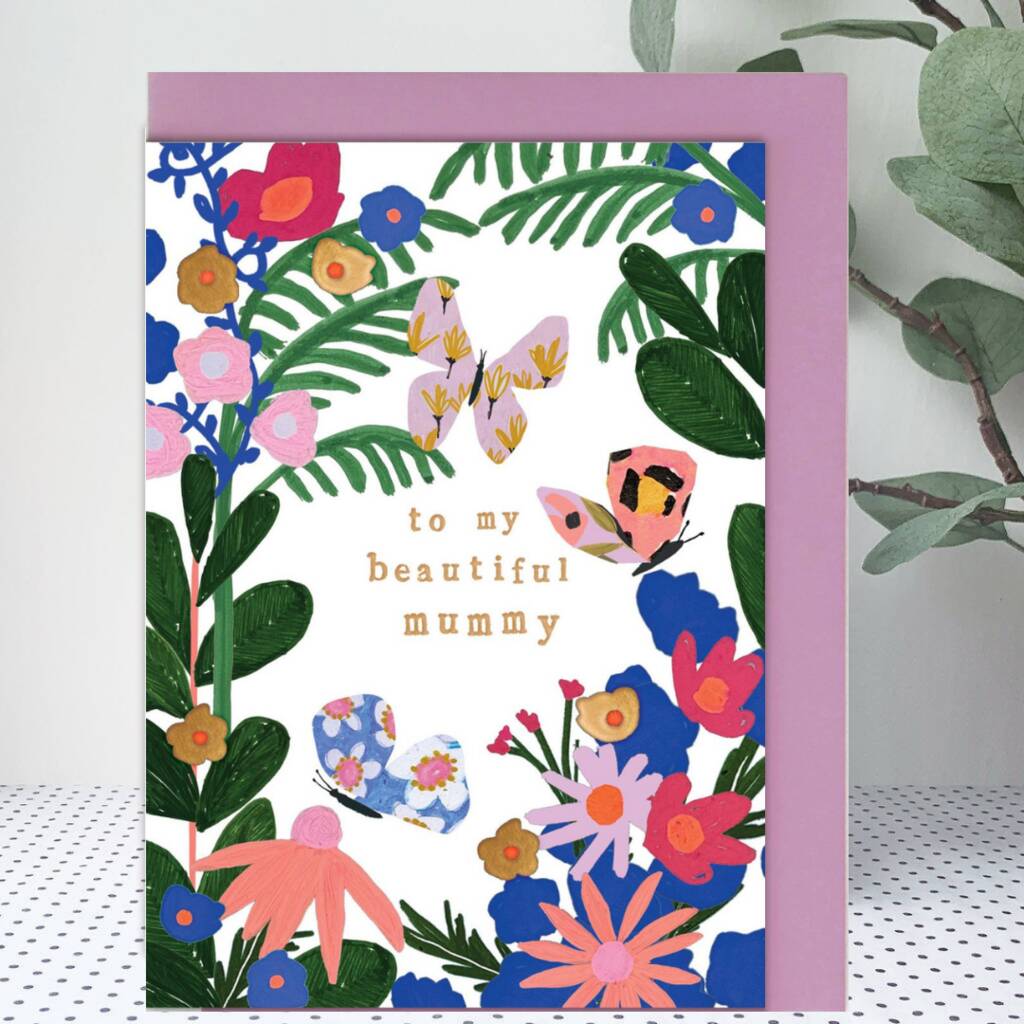 Mother's Day Card For Mummy By Stop The Clock Design