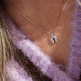 Mini Lucky Charm Horseshoe Necklace, thumbnail 7 of 12