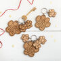 Personalised Paw Print Keyring For Pet Parent, thumbnail 4 of 4