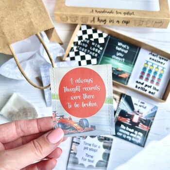 F1 Gift | Formula One Tea Gift Set, 3 of 12