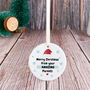 Funny Christmas Ornament Gift From Parents, thumbnail 4 of 7