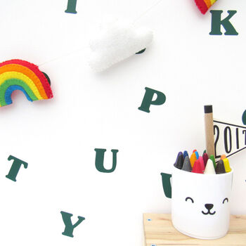 Alphabet Wall Stickers, 3 of 7