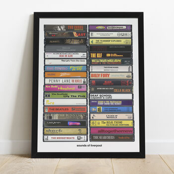 Liverpool Gift, Liverpool Music Print, 4 of 9