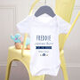 Personalised Date Of Birth Babygrow, thumbnail 1 of 3