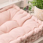 Botanical Blush Reversible Bench Cushion, thumbnail 5 of 5