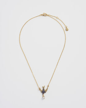 Swallow And Pearl Necklace, 6 of 9