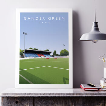 Sutton United Gander Green Lane Poster, 3 of 8