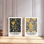 William Morris Set Of Two Yellow And Browns Art Prints, thumbnail 2 of 4