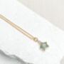 Aventurine Star Necklace – Real 18k Gold Plated, thumbnail 2 of 5