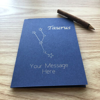 Personalised Constellation Star Sign Birthday Card, 3 of 12