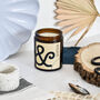Bergamot, Geranium Lavender And Herb Initial Candle, thumbnail 1 of 7