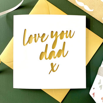 Love You Father's Day Card, 7 of 7