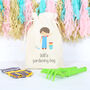 Childen's Garden Plastic Tool Set, Personalised Bag, thumbnail 2 of 4