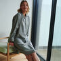 Women's 'Orkney' Herringbone Brushed Cotton Nightshirt, thumbnail 2 of 3