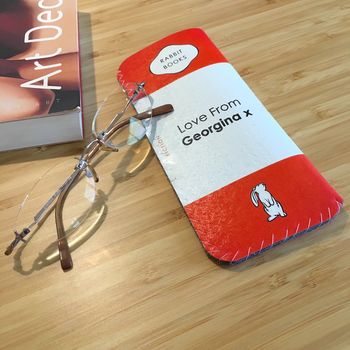 Personalised Book Glasses Case, 6 of 7