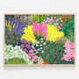 A4 Botanical Flower Garden Giclee Art Print, thumbnail 2 of 5