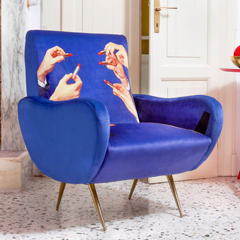 Red Lipstick Seletti Designer Chair, 2 of 4