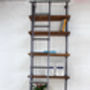 Brooklyn Handmade Reclaimed Scaffolding Boards Bookcase, thumbnail 2 of 7