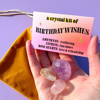 A Happy Birthday Crystal Kit, 2 of 6