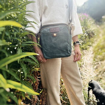 Waxed Cotton Foragers Bag, 2 of 12