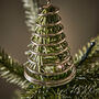 Handmade Snowflake Christmas Tree Topper, thumbnail 6 of 6