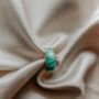 Ingrid Sterling Silver Turquoise Ring, thumbnail 5 of 5