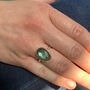 Large Faceted Labradorite Gemstone Ring, thumbnail 4 of 8