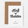 King Of The Cuddles Birthday Card, thumbnail 2 of 2