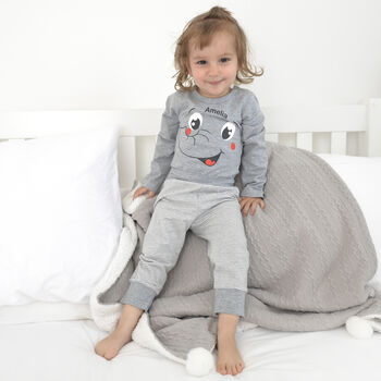 Personalised Elephant Vest, Joggers And Hat Unisex Set, 3 of 6