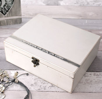 Personalised Large Wooden Jewellery Box, 2 of 10