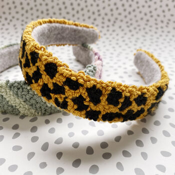 Leopard Animal Print Headband, 2 of 2