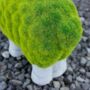 Sheep Garden Ornament Large Moss Stone Grass Effect, thumbnail 3 of 8