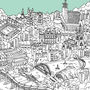 Personalised Newcastle Print, thumbnail 3 of 11