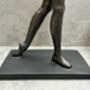 Black Sculpted Dancer Figurine – 29cm Dancing Ornament, thumbnail 11 of 12