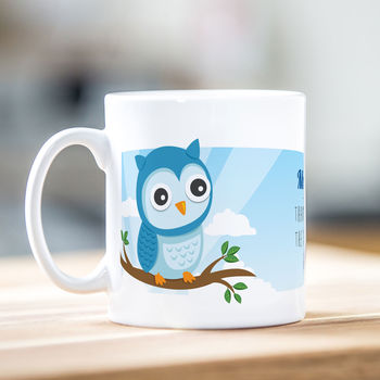 Personalised Teacher Mug, Owl Design, 7 of 10