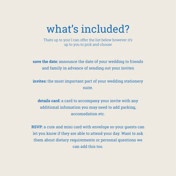 Personalised Wedding Invitations, Wedding Stationery, 7 of 12