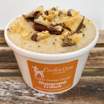 Four X Chocolate Honeycomb Edible Cookie Dough Tub, 3 of 4