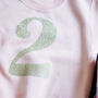 Glitter Number Children's Birthday Jumper, thumbnail 4 of 9