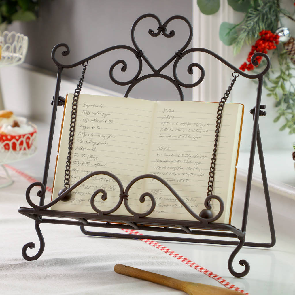 Vintage Traditional Baking Cook Book Stand, 1 of 7