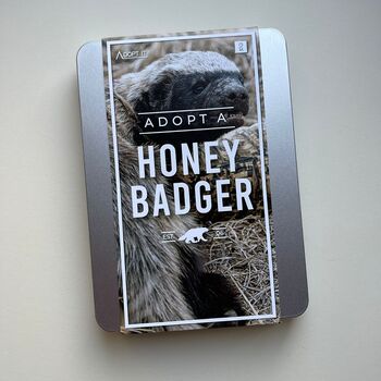 Adopt A Honey Badger Gift Tin, 3 of 4