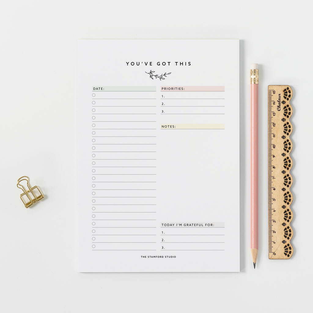 You've Got This Notepad