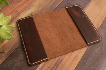 Personalised Leather Passport Cover, 6 of 8