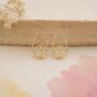Sterling Silver Sphere Drop Earrings, thumbnail 4 of 8