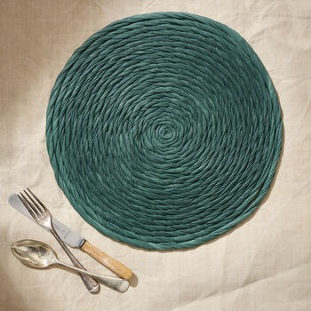 Recycled Woven Placemats Set, 2 of 2